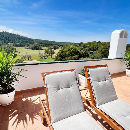 Apartamento Atardecer En Menorca Son Parc Vista Al Campo De Golf Exterior foto