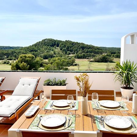 Apartamento Atardecer En Menorca Son Parc Vista Al Campo De Golf Exterior foto